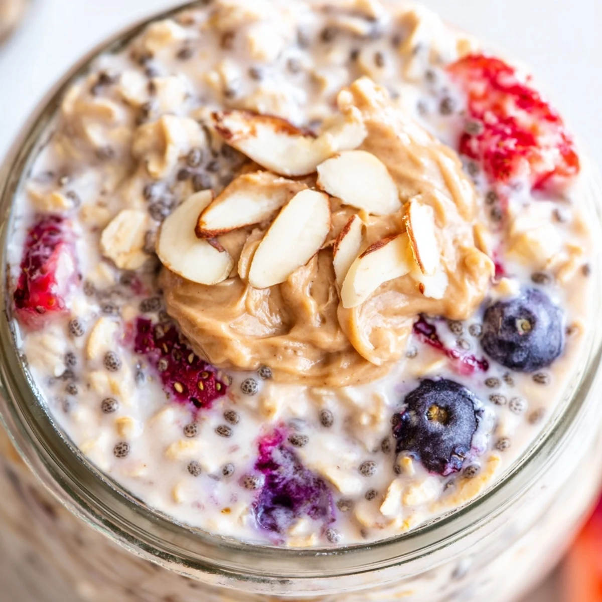 Visually impaired users can imagine chilled oatmeal parfait with vanilla scents and mixed berries.
