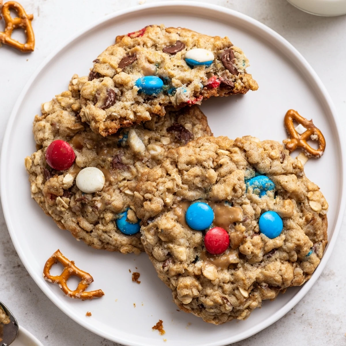 Patriotic Monster Cookies