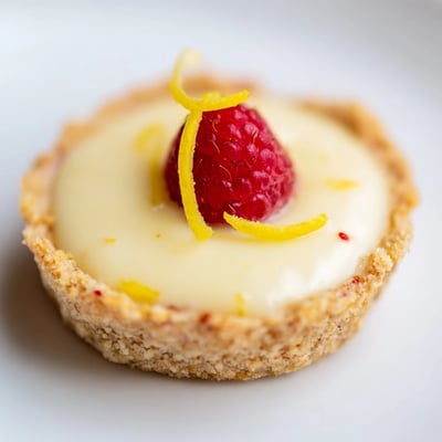 Mini Vegan Lemon Tarts