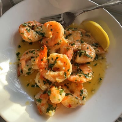 Buttered Garlic Shrimp